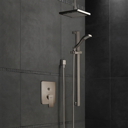 3 Handle Sshower Fixture Brushed Nickel